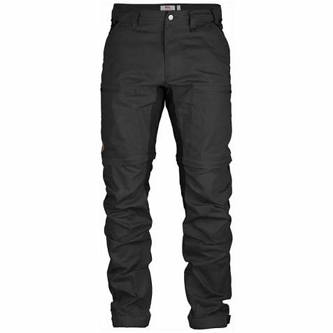 Fjällräven Abisko Hiking Pants Black Grey Singapore For Men (SG-659392)